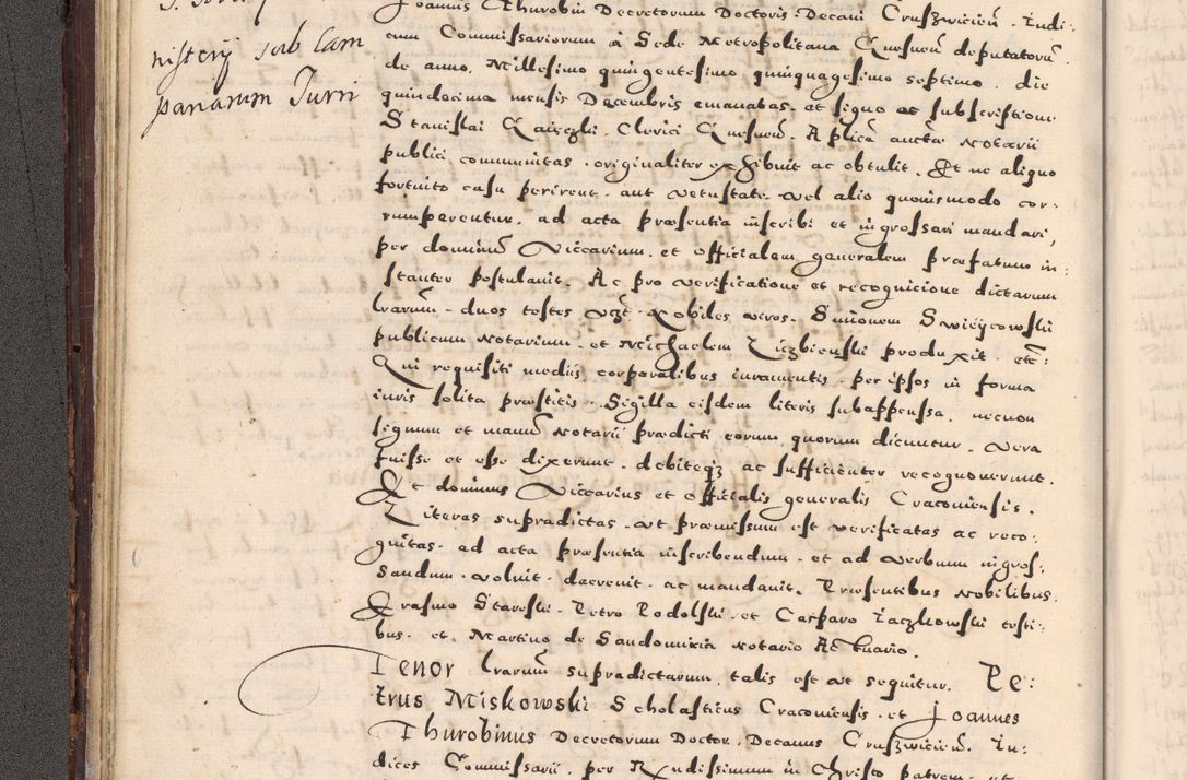 Zdjęcie nr 38 dla obiektu archiwalnego: [Liber actorum, vicariatus et officialatus Cracoviensis ad annum Domini 1574 et seqventes]