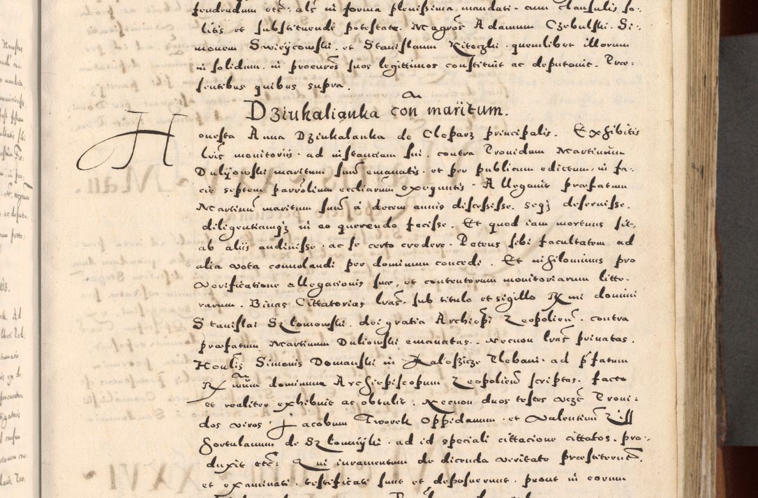 Zdjęcie nr 33 dla obiektu archiwalnego: [Liber actorum, vicariatus et officialatus Cracoviensis ad annum Domini 1574 et seqventes]
