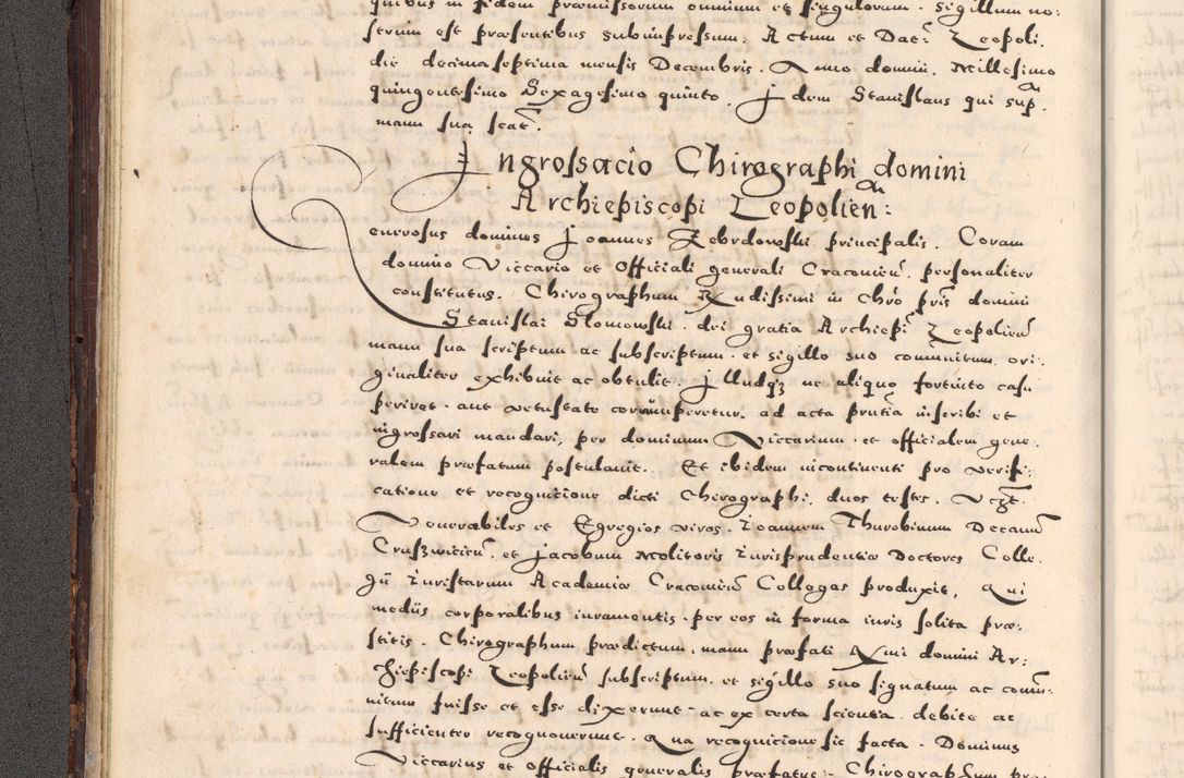 Zdjęcie nr 30 dla obiektu archiwalnego: [Liber actorum, vicariatus et officialatus Cracoviensis ad annum Domini 1574 et seqventes]