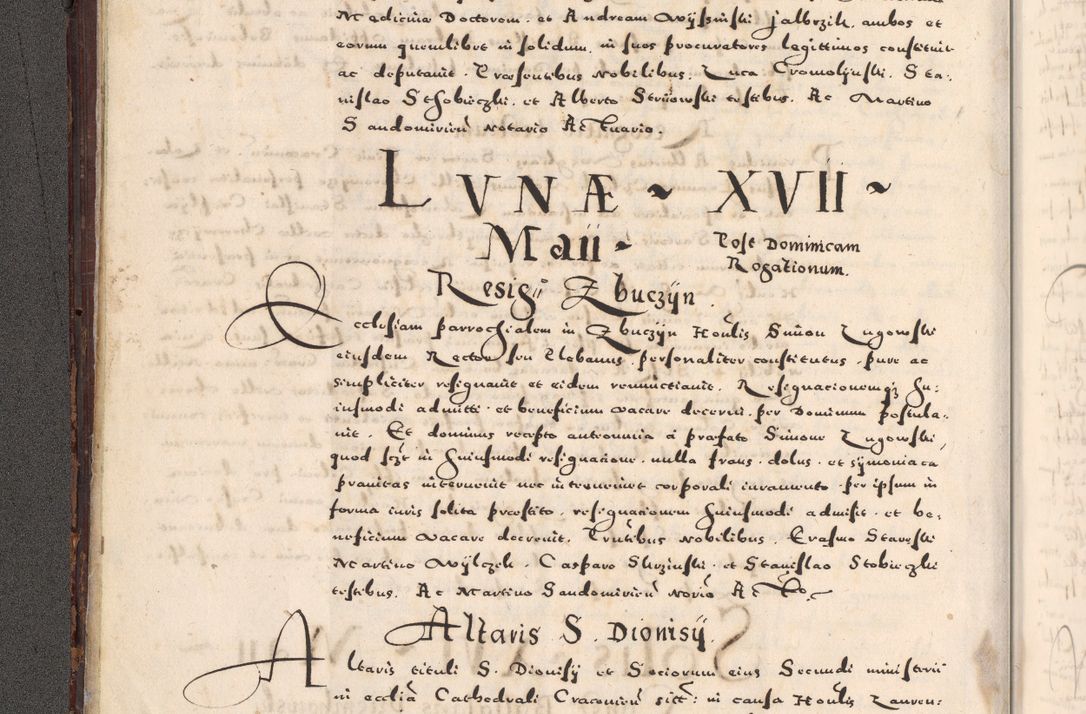 Zdjęcie nr 16 dla obiektu archiwalnego: [Liber actorum, vicariatus et officialatus Cracoviensis ad annum Domini 1574 et seqventes]