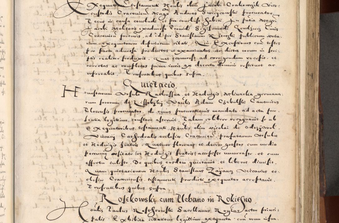 Zdjęcie nr 11 dla obiektu archiwalnego: [Liber actorum, vicariatus et officialatus Cracoviensis ad annum Domini 1574 et seqventes]