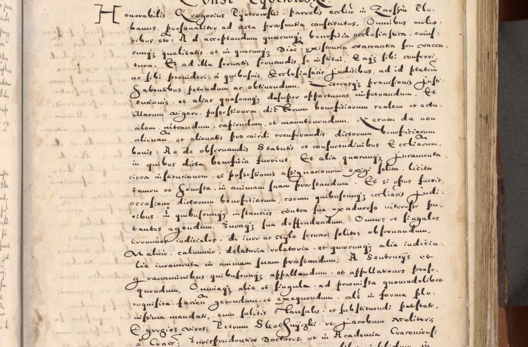 Zdjęcie nr 13 dla obiektu archiwalnego: [Liber actorum, vicariatus et officialatus Cracoviensis ad annum Domini 1574 et seqventes]