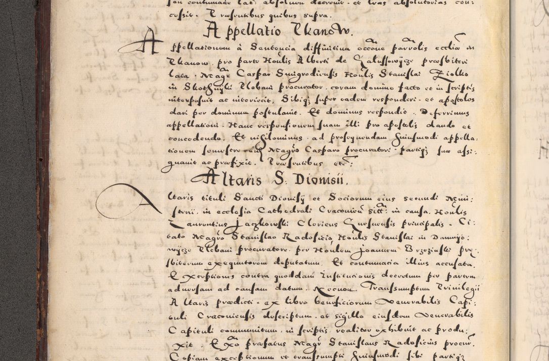 Zdjęcie nr 10 dla obiektu archiwalnego: [Liber actorum, vicariatus et officialatus Cracoviensis ad annum Domini 1574 et seqventes]