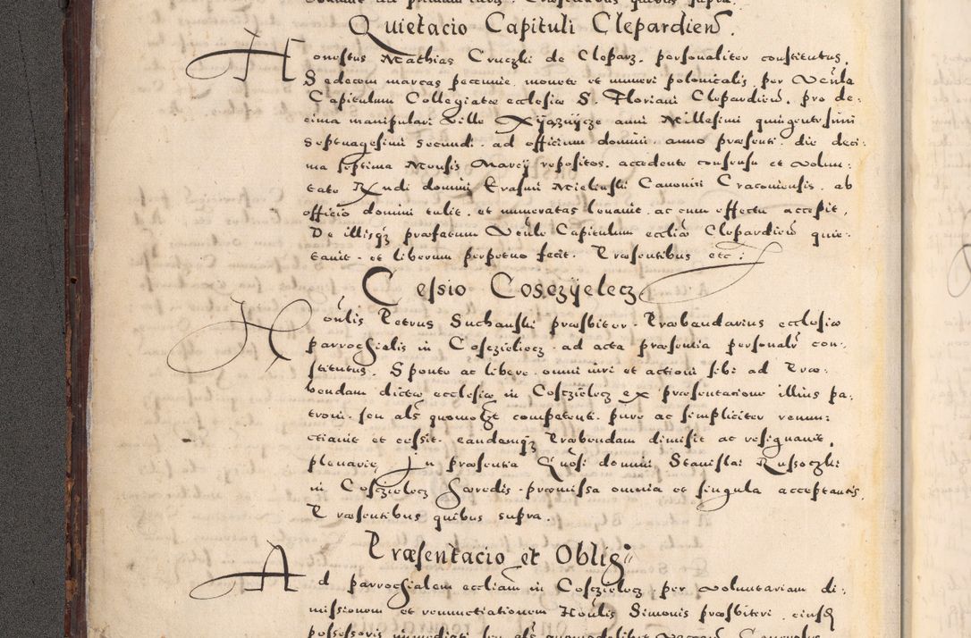Zdjęcie nr 8 dla obiektu archiwalnego: [Liber actorum, vicariatus et officialatus Cracoviensis ad annum Domini 1574 et seqventes]