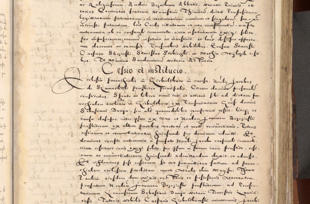 Zdjęcie nr 9 dla obiektu archiwalnego: [Liber actorum, vicariatus et officialatus Cracoviensis ad annum Domini 1574 et seqventes]