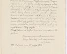 Zdjęcie nr 413 dla obiektu archiwalnego: Listy kierowane do Józefa Bilczewskiego w roku 1904