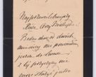 Zdjęcie nr 343 dla obiektu archiwalnego: Listy kierowane do Józefa Bilczewskiego w roku 1904