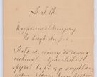 Zdjęcie nr 329 dla obiektu archiwalnego: Listy kierowane do Józefa Bilczewskiego w roku 1904