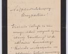 Zdjęcie nr 321 dla obiektu archiwalnego: Listy kierowane do Józefa Bilczewskiego w roku 1904