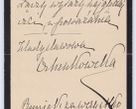 Zdjęcie nr 281 dla obiektu archiwalnego: Listy kierowane do Józefa Bilczewskiego w roku 1904