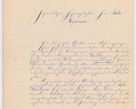 Zdjęcie nr 255 dla obiektu archiwalnego: Listy kierowane do Józefa Bilczewskiego w roku 1904