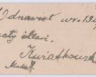 Zdjęcie nr 194 dla obiektu archiwalnego: Listy kierowane do Józefa Bilczewskiego w roku 1904