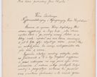 Zdjęcie nr 196 dla obiektu archiwalnego: Listy kierowane do Józefa Bilczewskiego w roku 1904