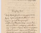 Zdjęcie nr 185 dla obiektu archiwalnego: Listy kierowane do Józefa Bilczewskiego w roku 1904