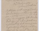 Zdjęcie nr 119 dla obiektu archiwalnego: Listy kierowane do Józefa Bilczewskiego w roku 1904