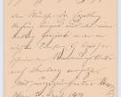 Zdjęcie nr 44 dla obiektu archiwalnego: Listy kierowane do Józefa Bilczewskiego w roku 1904