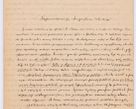 Zdjęcie nr 31 dla obiektu archiwalnego: Listy kierowane do Józefa Bilczewskiego w roku 1904