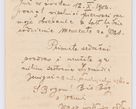 Zdjęcie nr 16 dla obiektu archiwalnego: Listy kierowane do Józefa Bilczewskiego w roku 1904