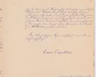 Zdjęcie nr 9 dla obiektu archiwalnego: Listy kierowane do Józefa Bilczewskiego w roku 1904