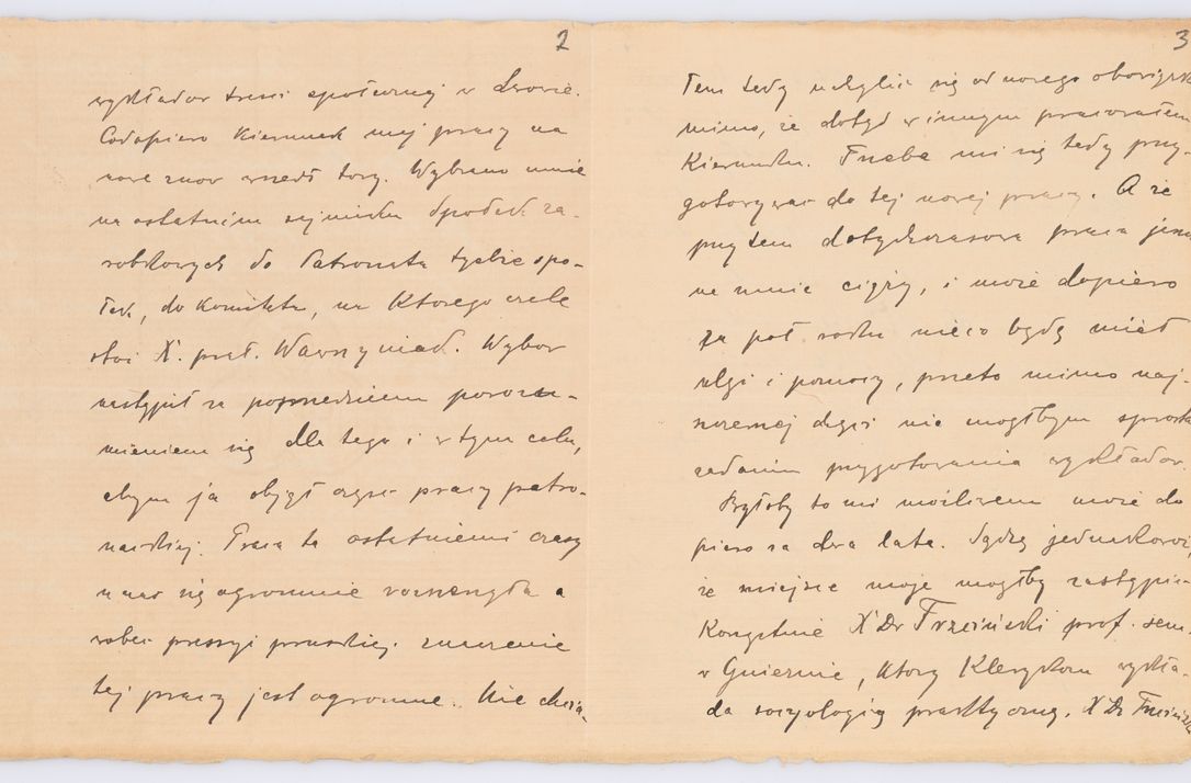 Zdjęcie nr 4 dla obiektu archiwalnego: Listy kierowane do Józefa Bilczewskiego w roku 1906