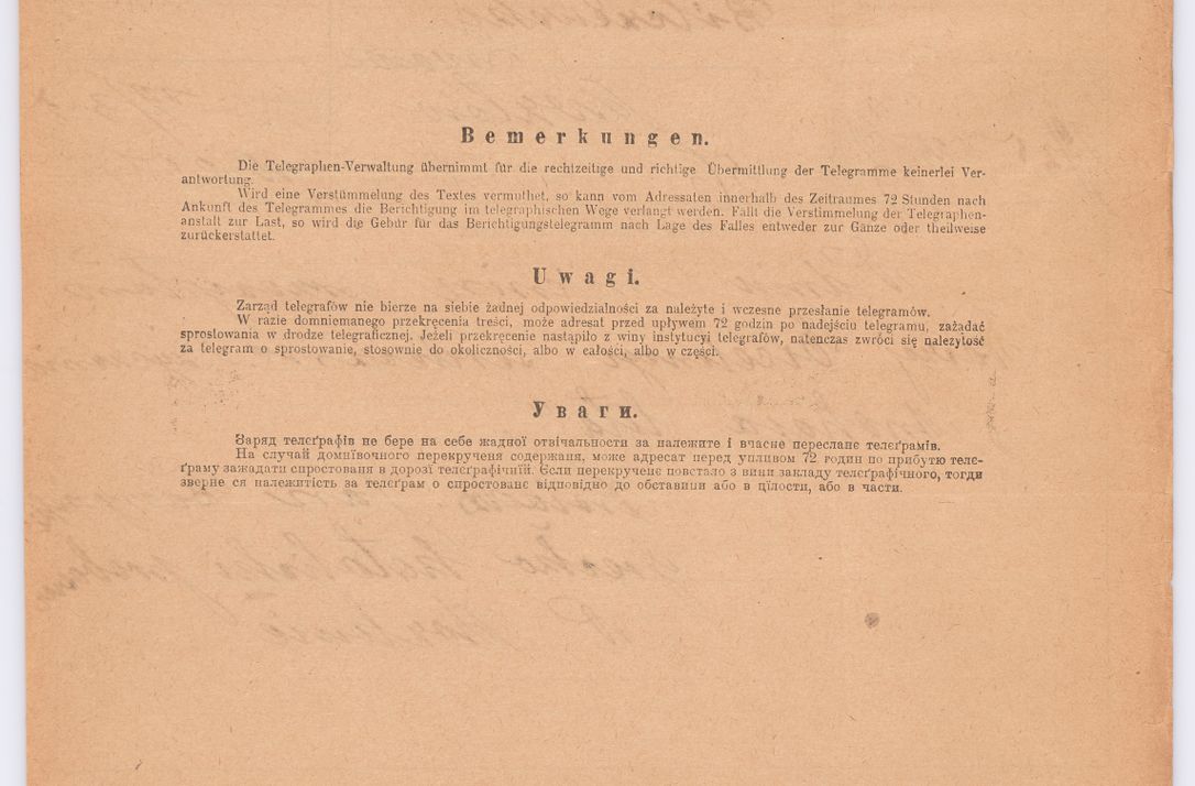 Zdjęcie nr 295 dla obiektu archiwalnego: Listy kierowane do Józefa Bilczewskiego w roku 1906