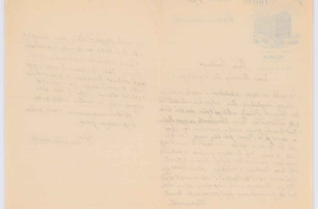 Zdjęcie nr 293 dla obiektu archiwalnego: Listy kierowane do Józefa Bilczewskiego w roku 1906