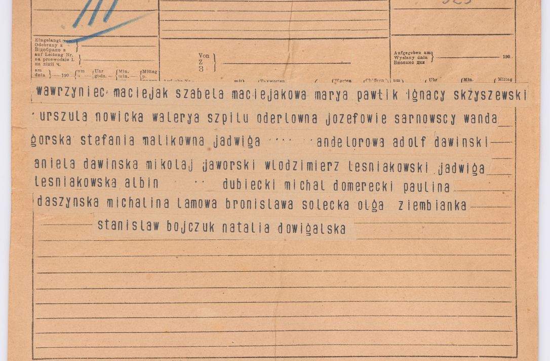 Zdjęcie nr 285 dla obiektu archiwalnego: Listy kierowane do Józefa Bilczewskiego w roku 1906