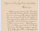 Zdjęcie nr 276 dla obiektu archiwalnego: Listy kierowane do Józefa Bilczewskiego w roku 1906
