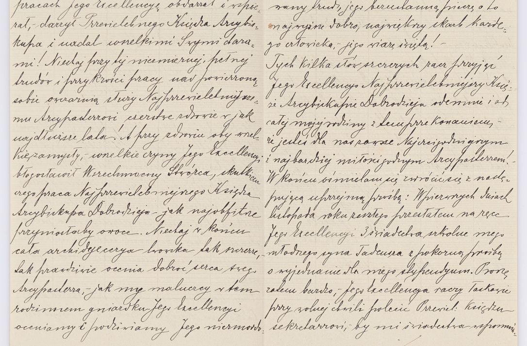 Zdjęcie nr 268 dla obiektu archiwalnego: Listy kierowane do Józefa Bilczewskiego w roku 1906