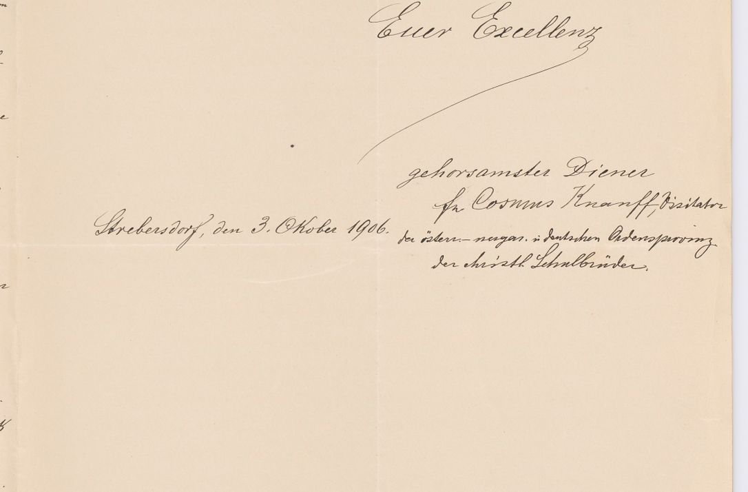 Zdjęcie nr 272 dla obiektu archiwalnego: Listy kierowane do Józefa Bilczewskiego w roku 1906