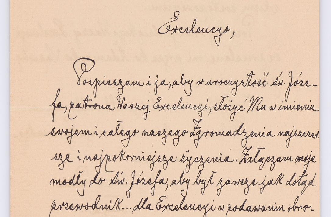 Zdjęcie nr 264 dla obiektu archiwalnego: Listy kierowane do Józefa Bilczewskiego w roku 1906