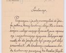 Zdjęcie nr 264 dla obiektu archiwalnego: Listy kierowane do Józefa Bilczewskiego w roku 1906