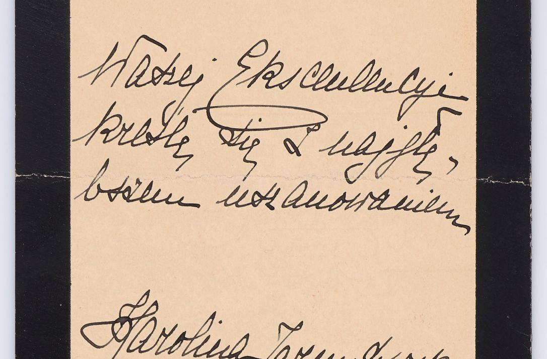 Zdjęcie nr 240 dla obiektu archiwalnego: Listy kierowane do Józefa Bilczewskiego w roku 1906