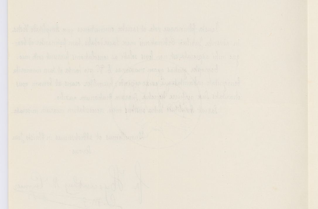 Zdjęcie nr 229 dla obiektu archiwalnego: Listy kierowane do Józefa Bilczewskiego w roku 1906