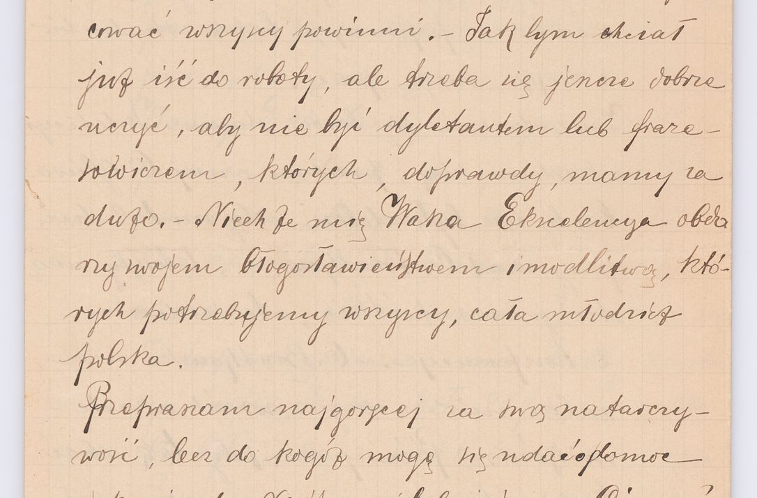 Zdjęcie nr 217 dla obiektu archiwalnego: Listy kierowane do Józefa Bilczewskiego w roku 1906