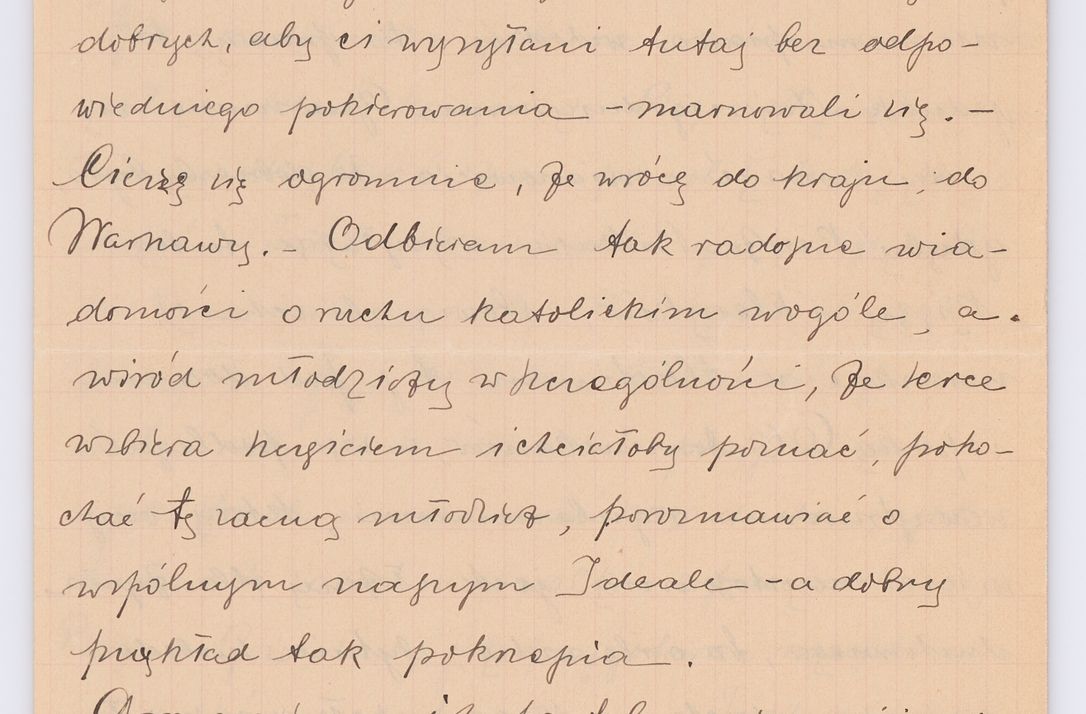 Zdjęcie nr 211 dla obiektu archiwalnego: Listy kierowane do Józefa Bilczewskiego w roku 1906