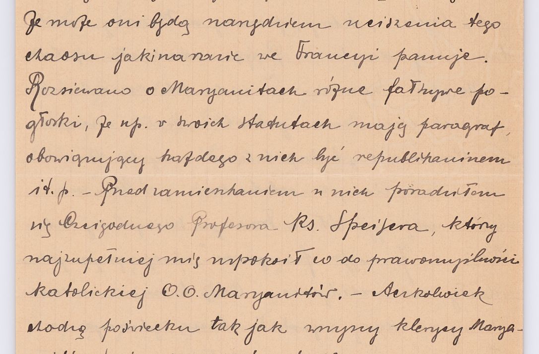 Zdjęcie nr 202 dla obiektu archiwalnego: Listy kierowane do Józefa Bilczewskiego w roku 1906