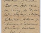 Zdjęcie nr 190 dla obiektu archiwalnego: Listy kierowane do Józefa Bilczewskiego w roku 1906