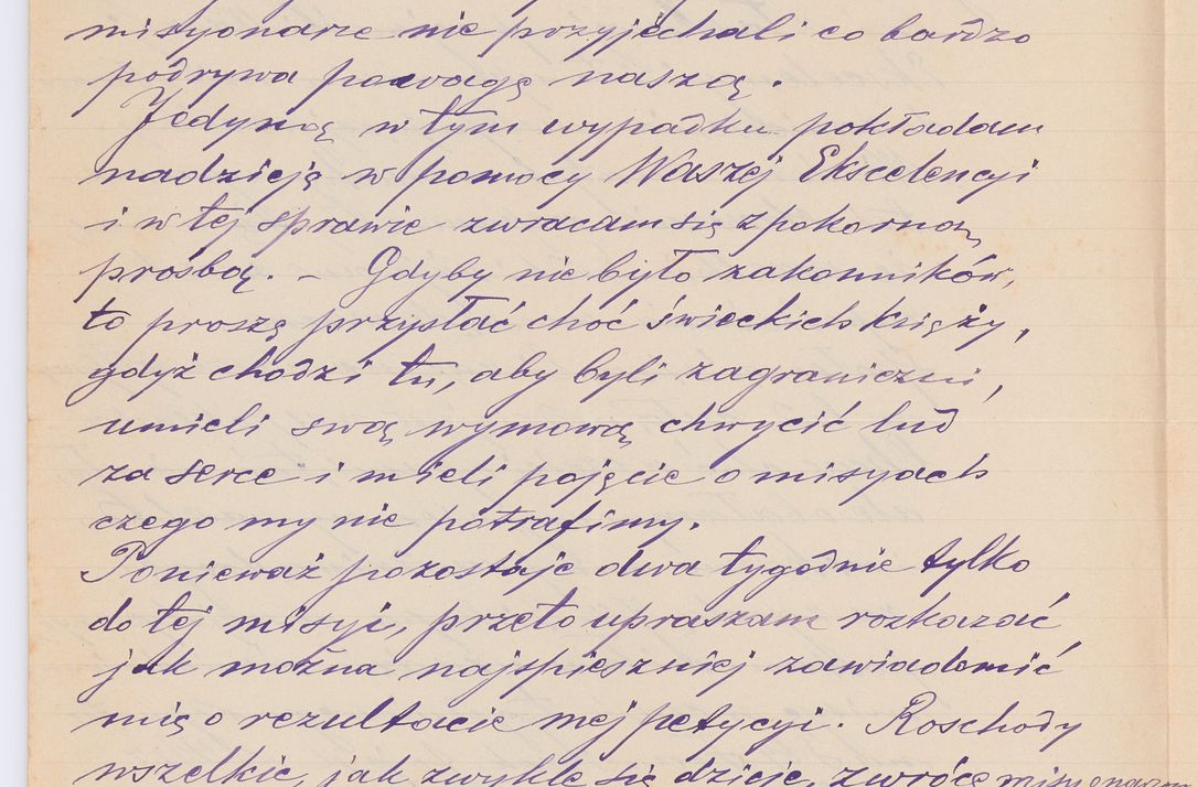 Zdjęcie nr 192 dla obiektu archiwalnego: Listy kierowane do Józefa Bilczewskiego w roku 1906