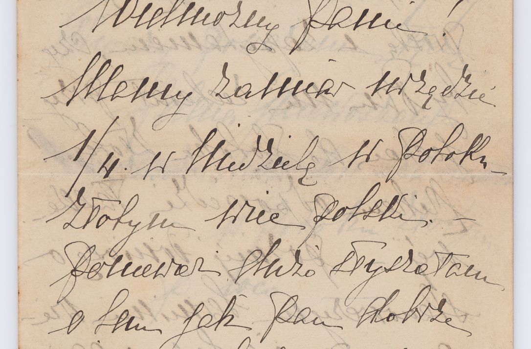 Zdjęcie nr 185 dla obiektu archiwalnego: Listy kierowane do Józefa Bilczewskiego w roku 1906