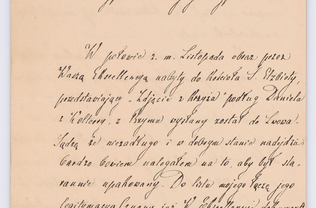 Zdjęcie nr 179 dla obiektu archiwalnego: Listy kierowane do Józefa Bilczewskiego w roku 1906