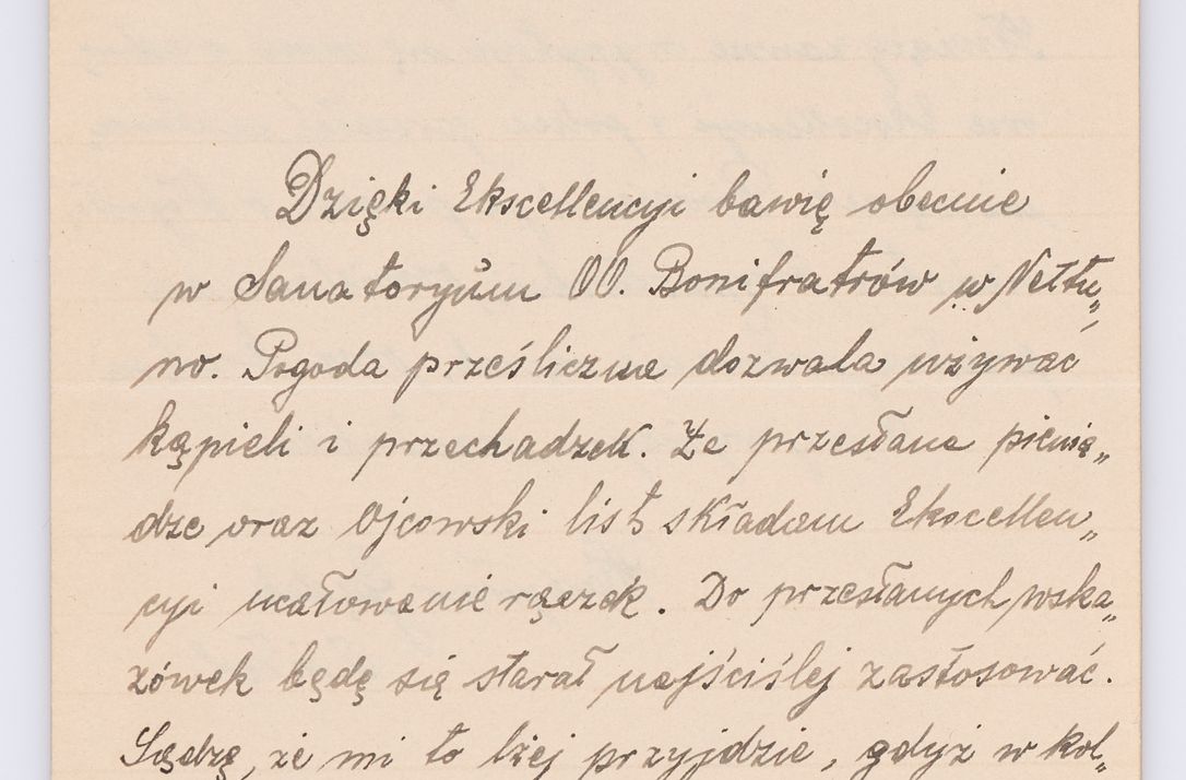 Zdjęcie nr 176 dla obiektu archiwalnego: Listy kierowane do Józefa Bilczewskiego w roku 1906