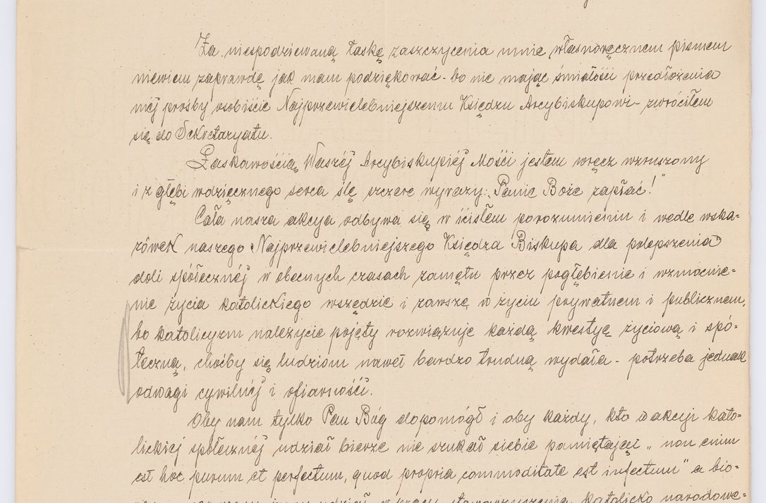 Zdjęcie nr 174 dla obiektu archiwalnego: Listy kierowane do Józefa Bilczewskiego w roku 1906