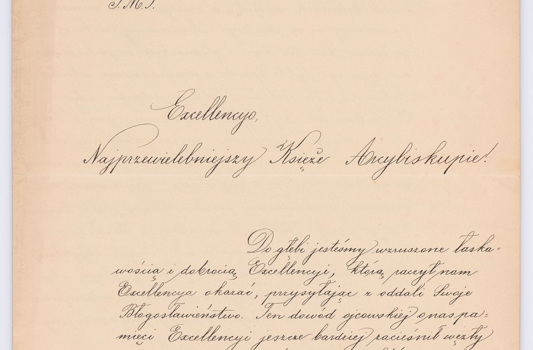 Zdjęcie nr 165 dla obiektu archiwalnego: Listy kierowane do Józefa Bilczewskiego w roku 1906