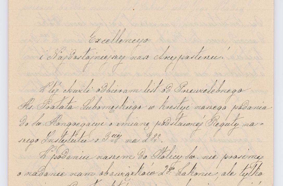 Zdjęcie nr 162 dla obiektu archiwalnego: Listy kierowane do Józefa Bilczewskiego w roku 1906