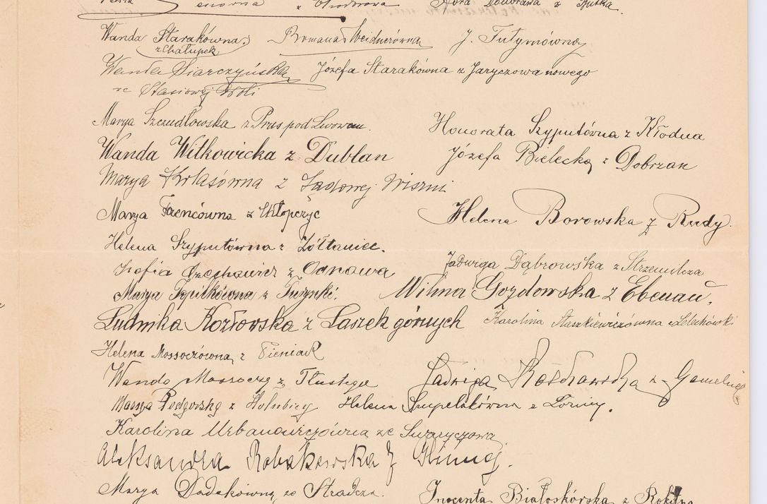 Zdjęcie nr 167 dla obiektu archiwalnego: Listy kierowane do Józefa Bilczewskiego w roku 1906