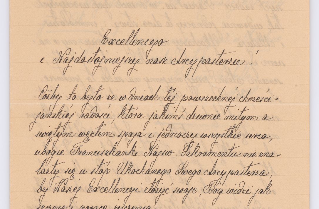 Zdjęcie nr 153 dla obiektu archiwalnego: Listy kierowane do Józefa Bilczewskiego w roku 1906