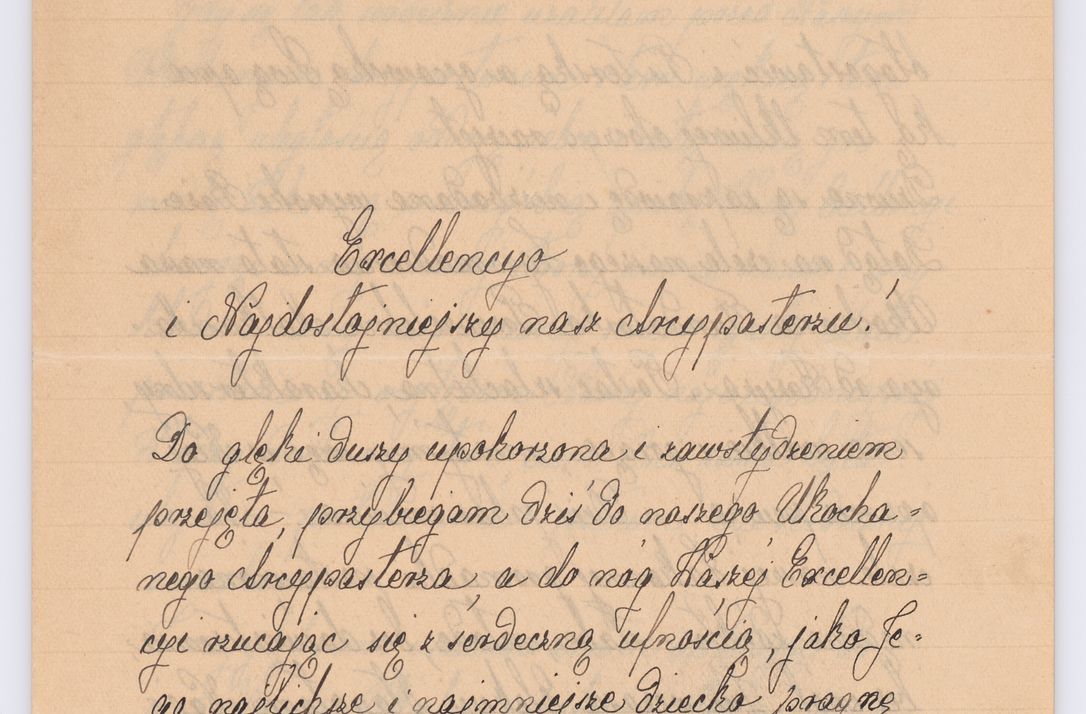 Zdjęcie nr 147 dla obiektu archiwalnego: Listy kierowane do Józefa Bilczewskiego w roku 1906