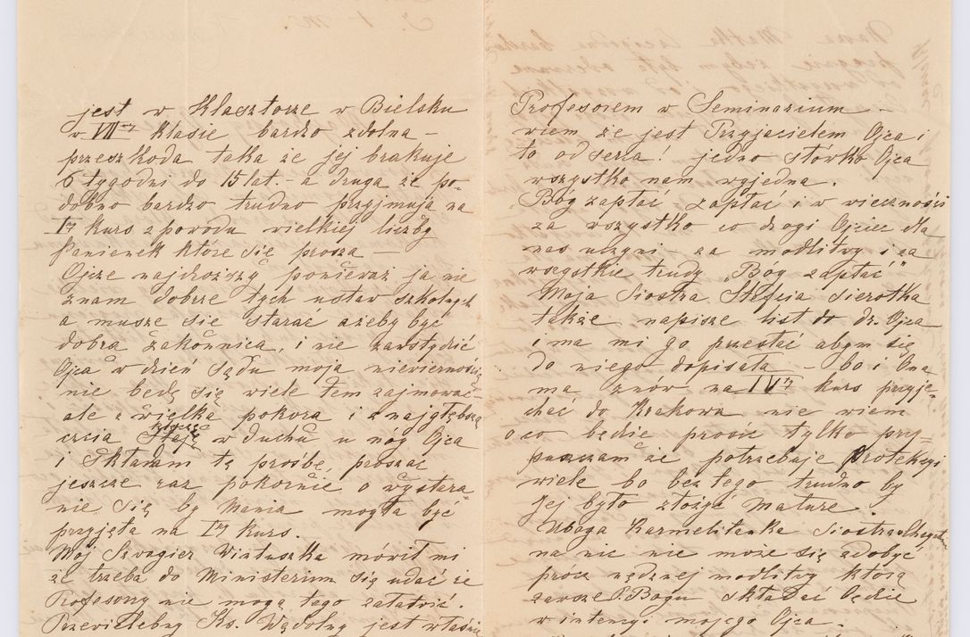 Zdjęcie nr 139 dla obiektu archiwalnego: Listy kierowane do Józefa Bilczewskiego w roku 1906