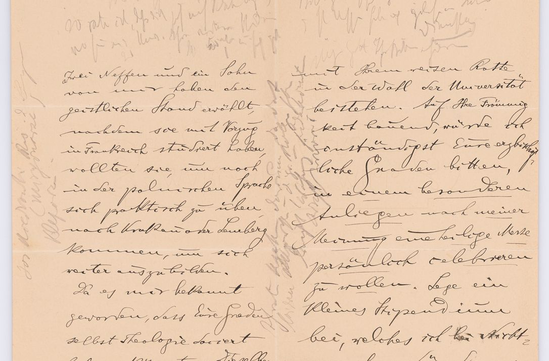 Zdjęcie nr 142 dla obiektu archiwalnego: Listy kierowane do Józefa Bilczewskiego w roku 1906